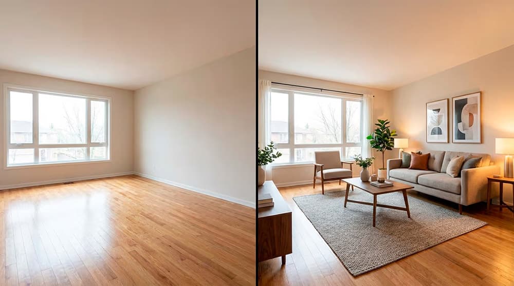Home staging virtual: cuándo usarlo y cuándo no